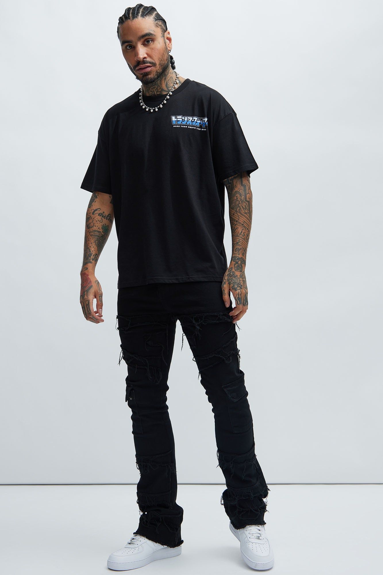 Transformers More Than Meets The Eye Oversized Short Sleeve Tee - Black sold by Fashion Nova product image thumbnail 5