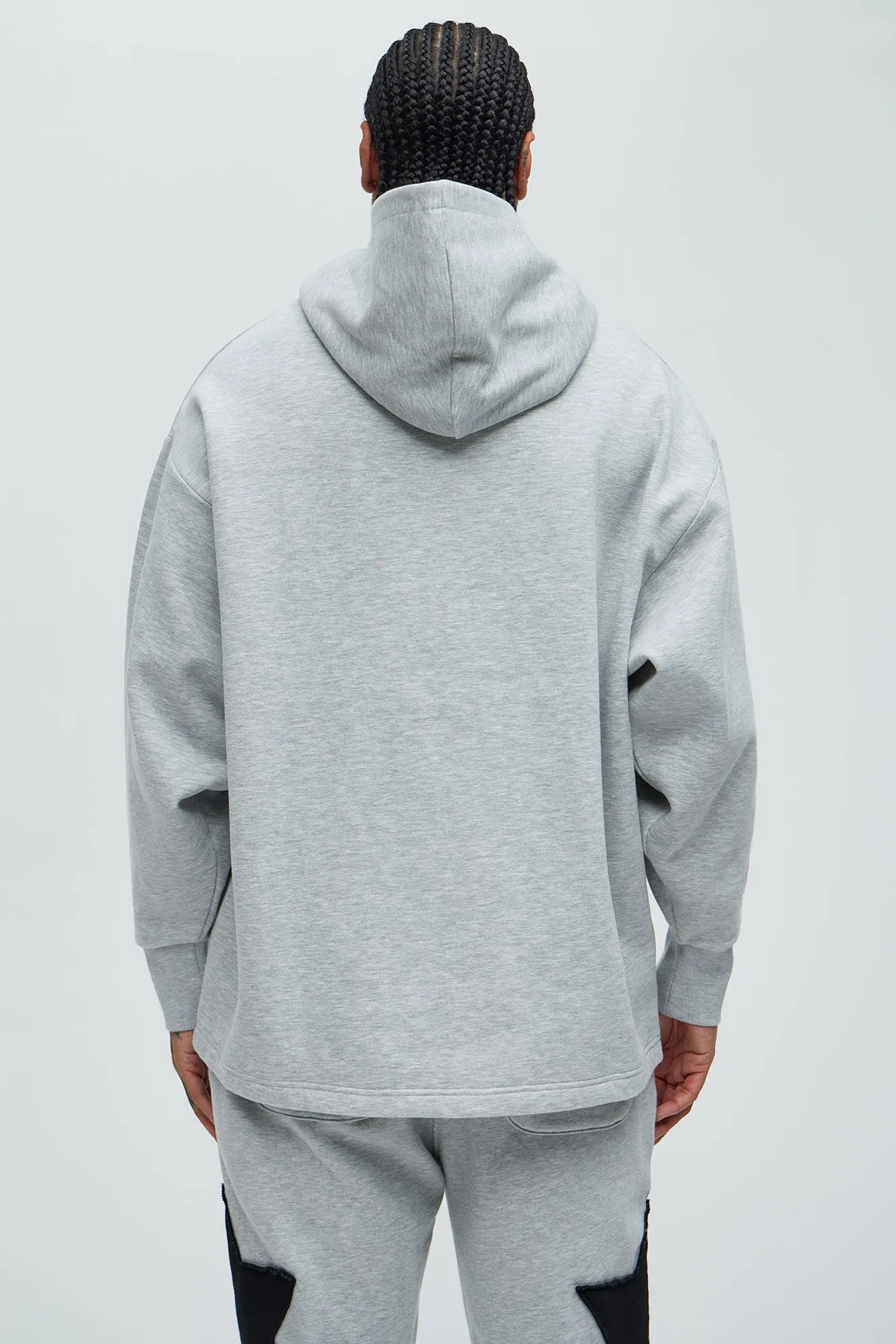 Tyson On The Go Hoodie - Heather Grey sold by Fashion Nova product image thumbnail 3