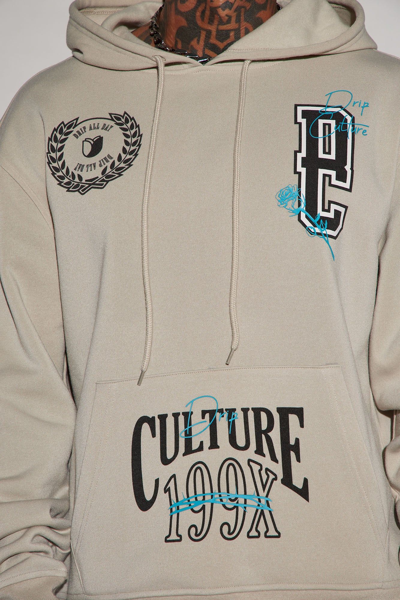 Culture Club Hoodie - Sand sold by Fashion Nova product image thumbnail 3
