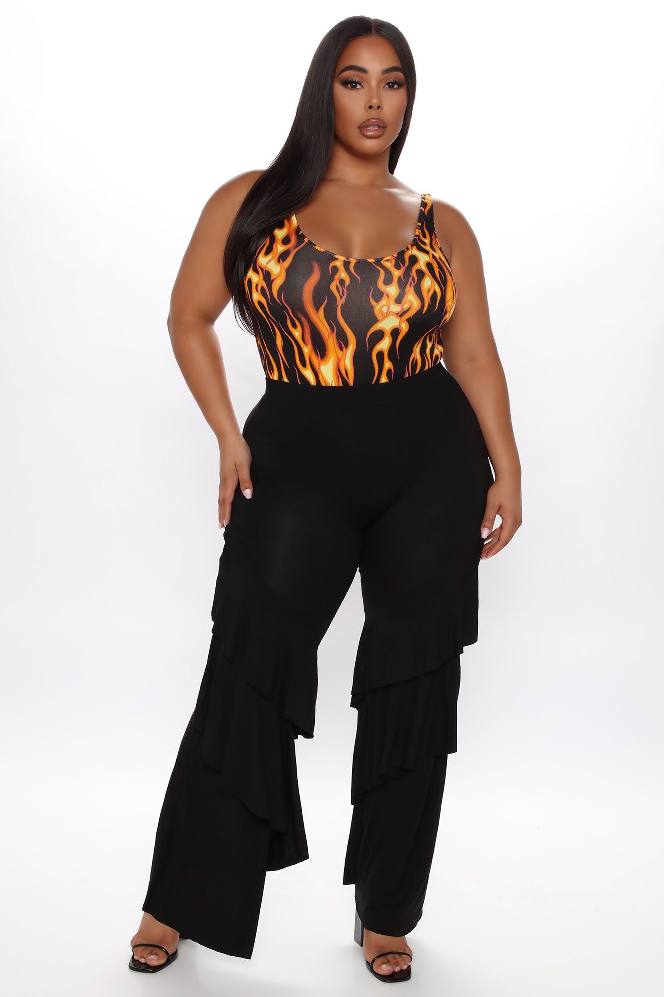Use Your Imagination Flare Pant - Black sold by Fashion Nova product image thumbnail 2