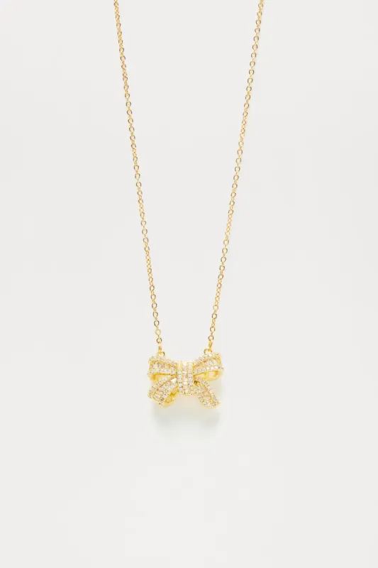 Lillah Necklace - Gold made by Fashion Nova