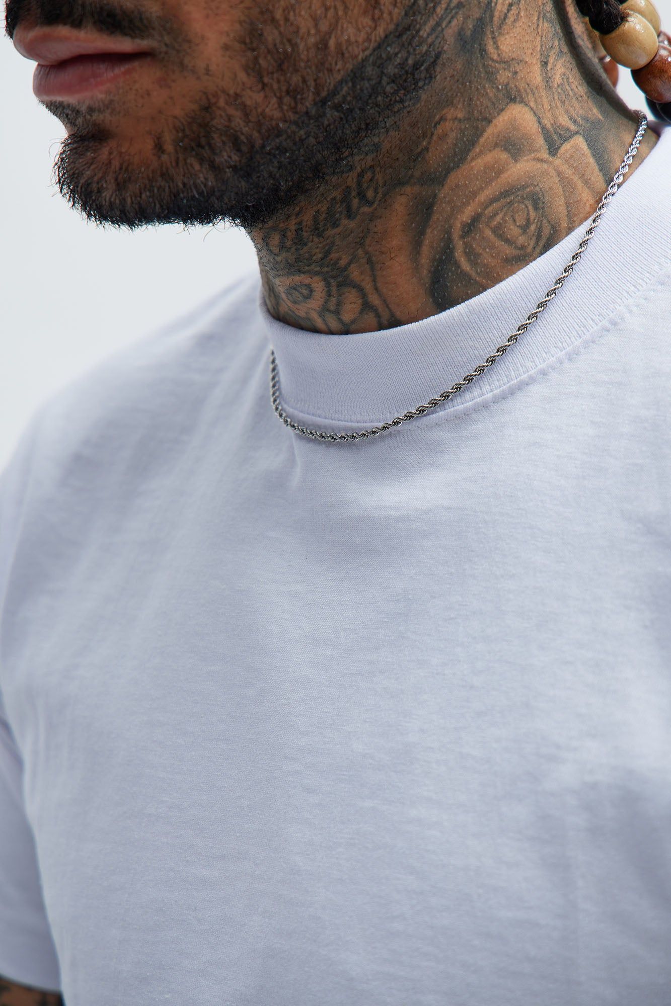 3mm Premium 18″ Rope Chain Necklace - Silver sold by Fashion Nova