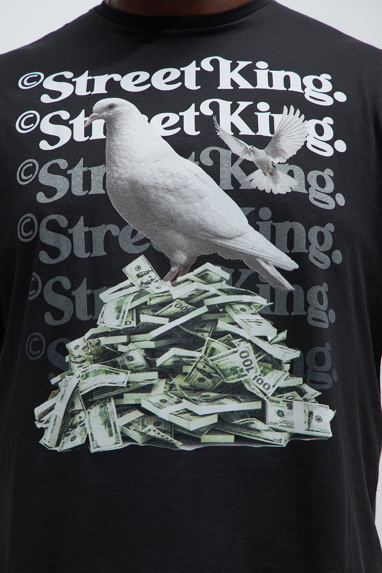 Street King Short Sleeve Tee - Black sold by Fashion Nova product image thumbnail 5