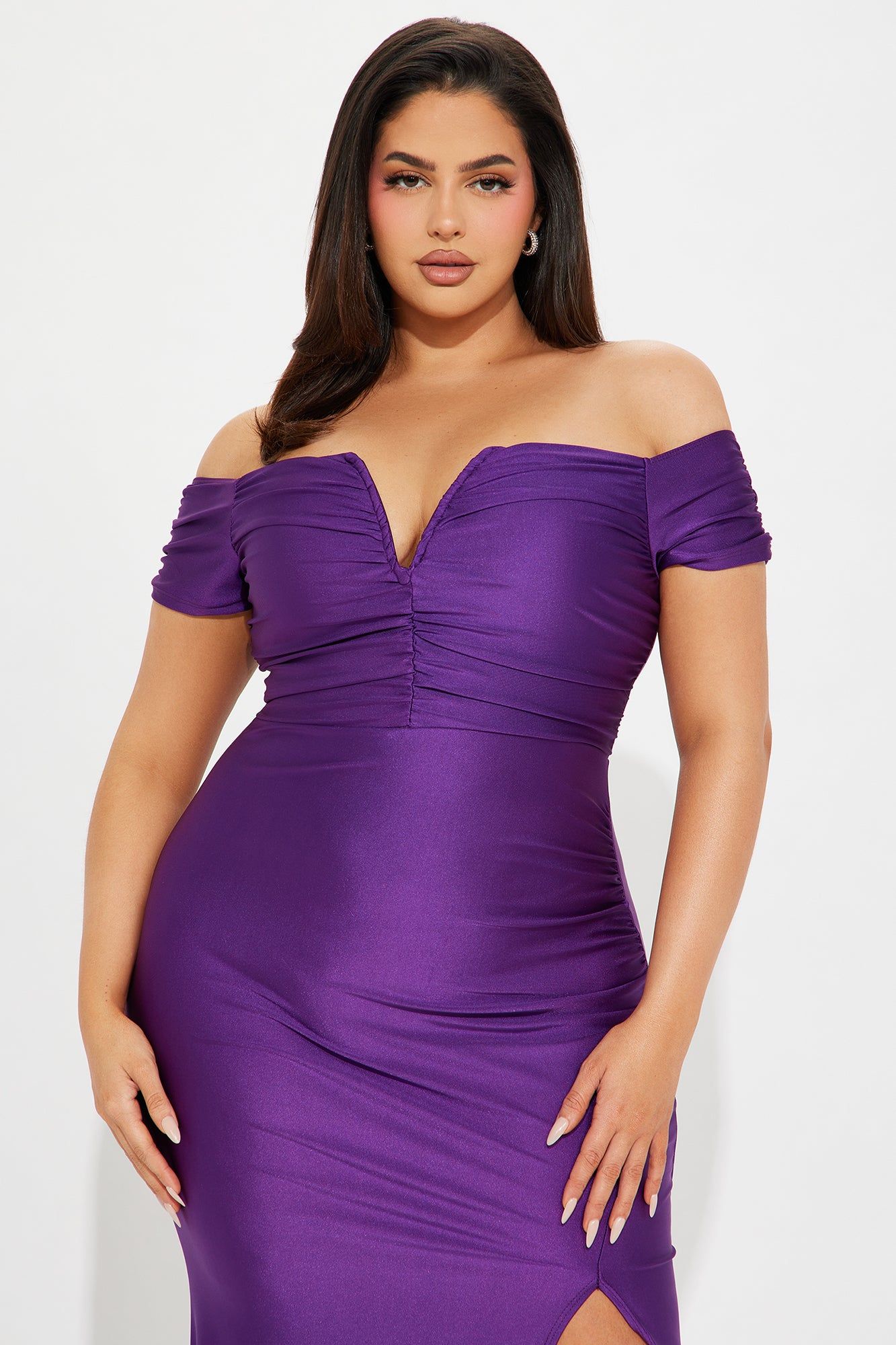 Take A Look Gown - Purple sold by Fashion Nova product image thumbnail 5