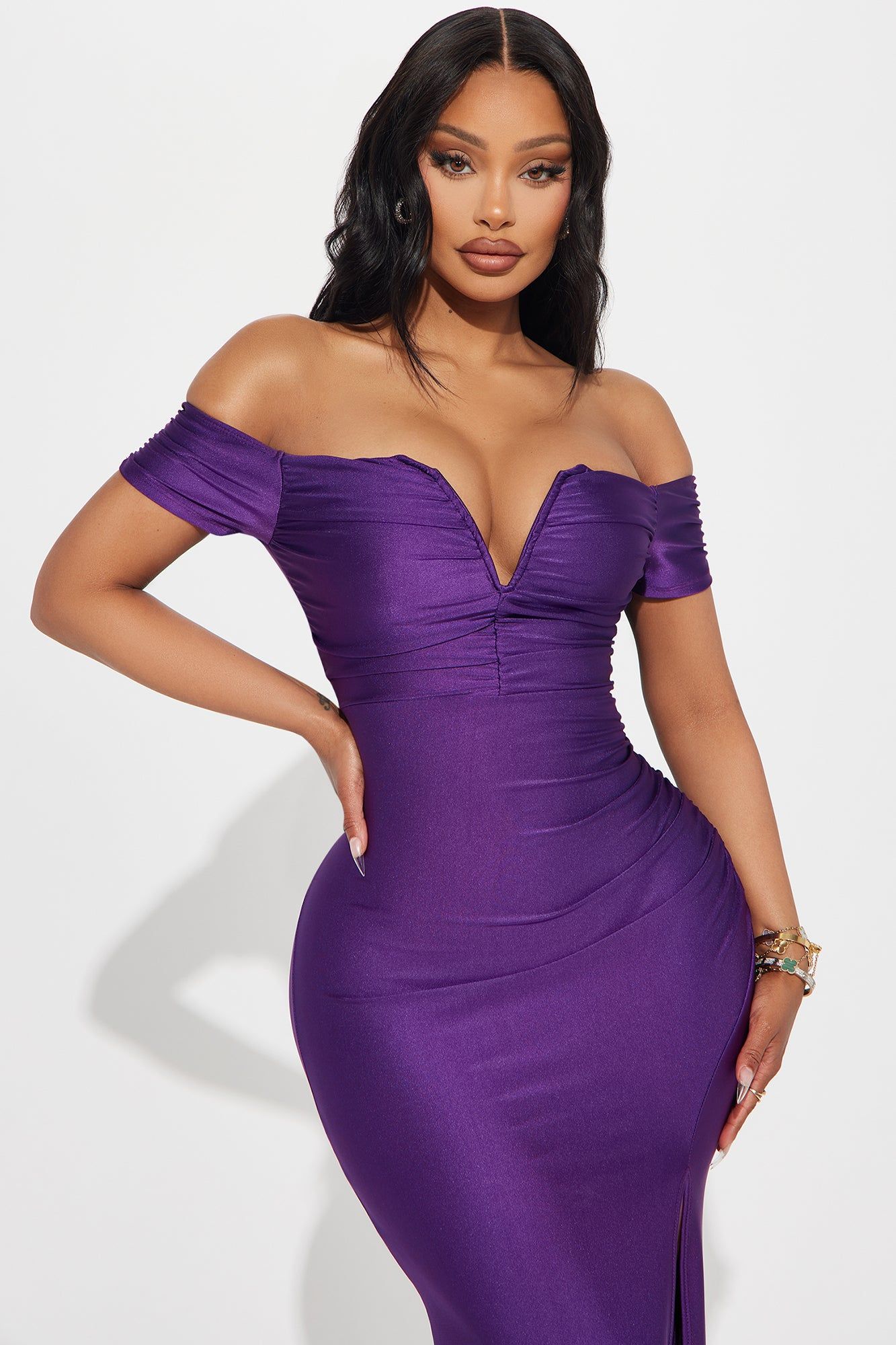 Take A Look Gown - Purple sold by Fashion Nova product image thumbnail 2
