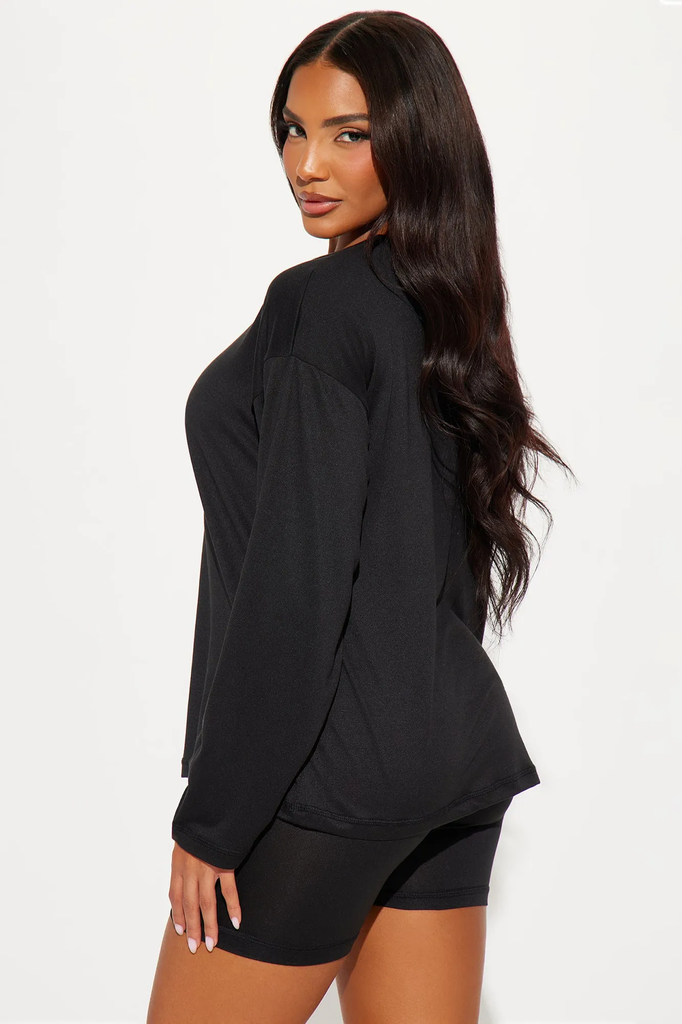 Me And You PJ Boxer Short Set - Black sold by Fashion Nova product image thumbnail 3