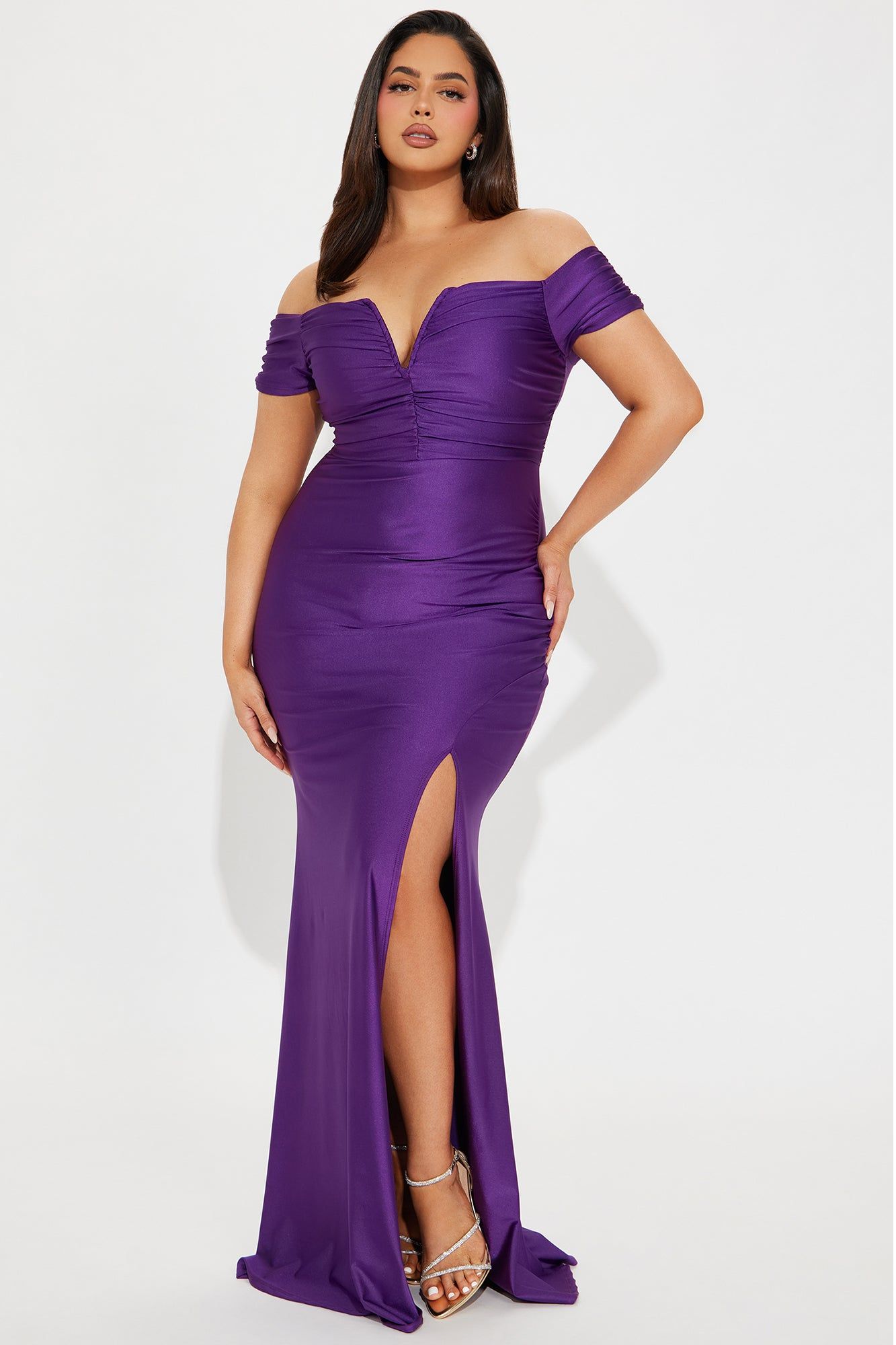 Take A Look Gown - Purple sold by Fashion Nova product image thumbnail 4