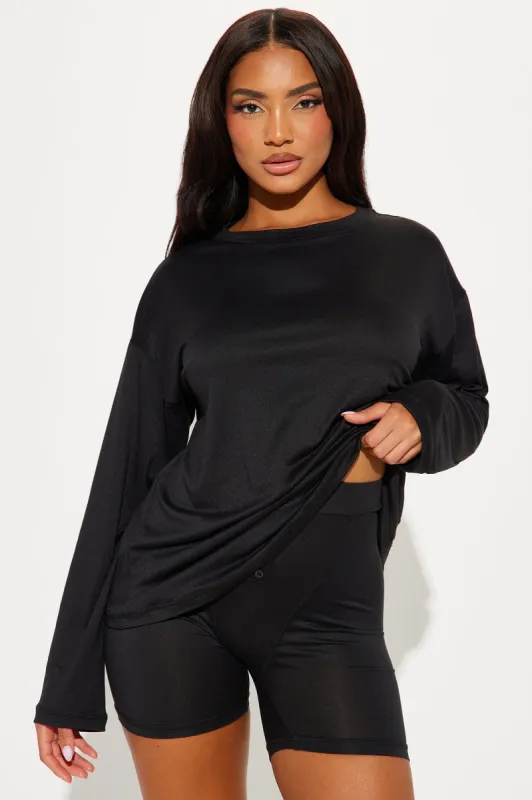 Me And You PJ Boxer Short Set - Black sold by Fashion Nova