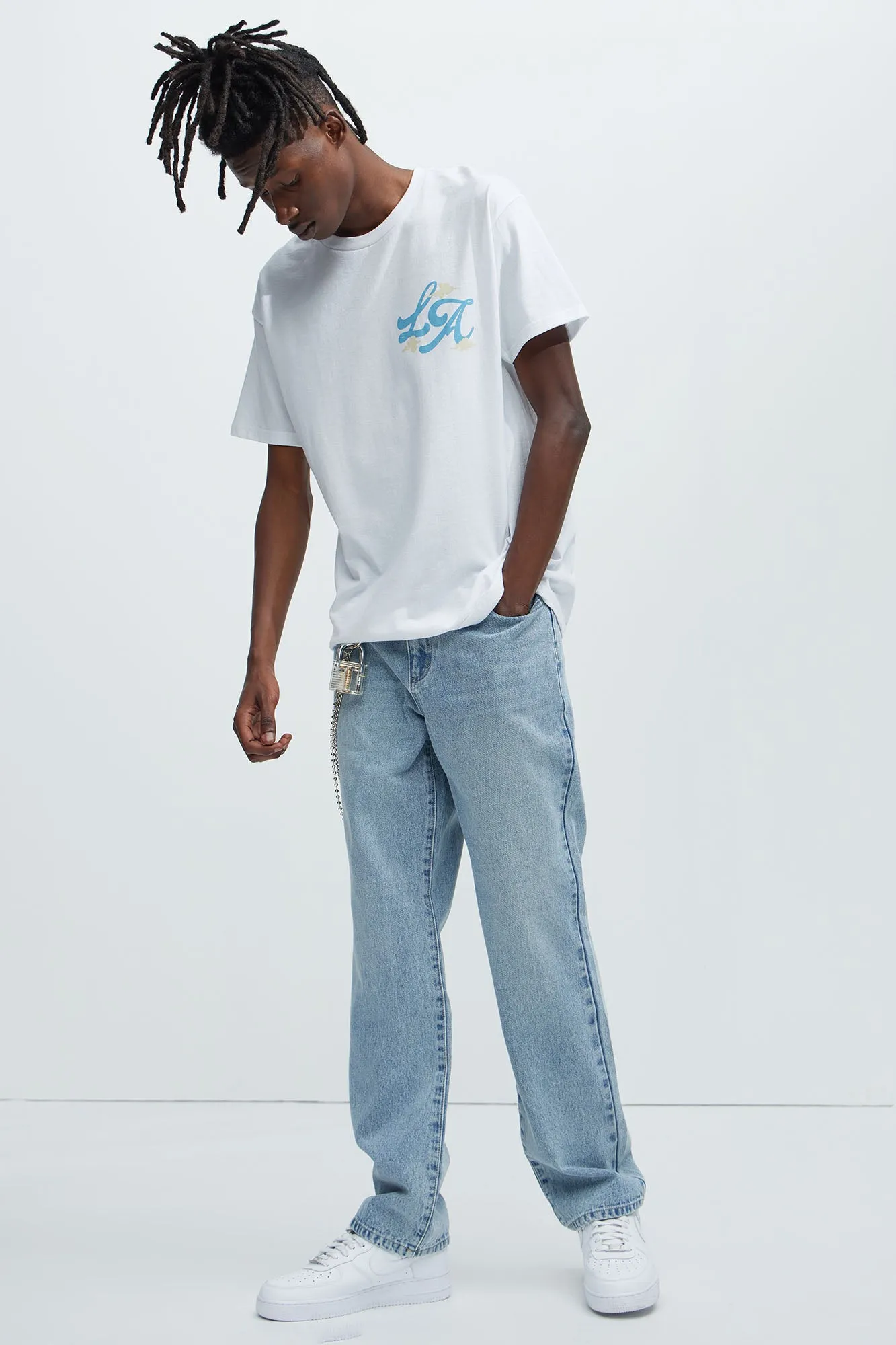 Angels City Short Sleeve Tee - White sold by Fashion Nova product image thumbnail 2