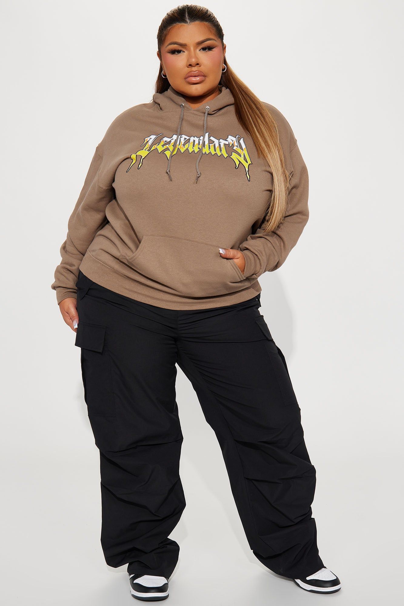 Paving A Legacy Hoodie - Taupe sold by Fashion Nova product image thumbnail 6