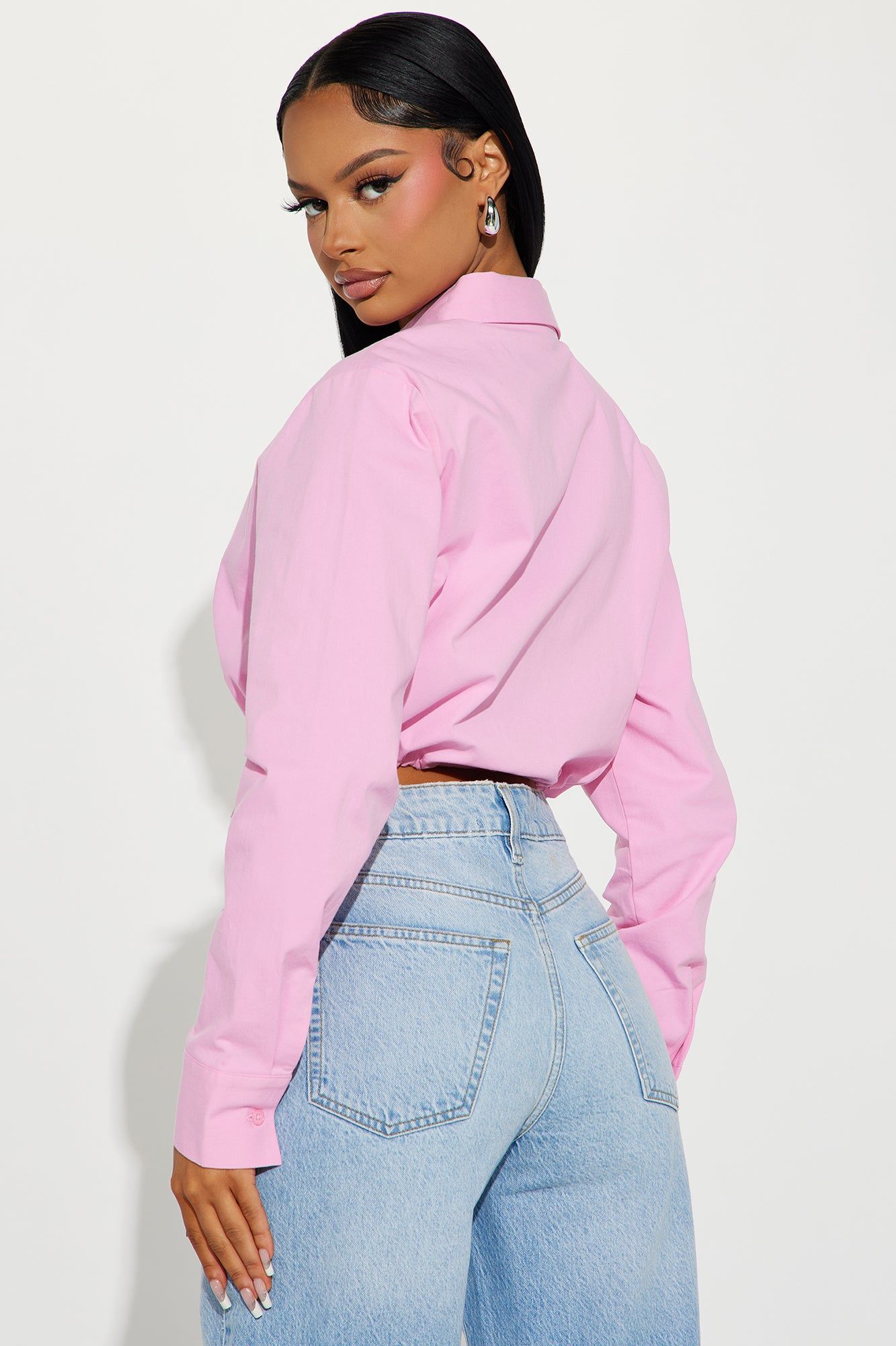 Denise Shirt - Pink sold by Fashion Nova product image thumbnail 3
