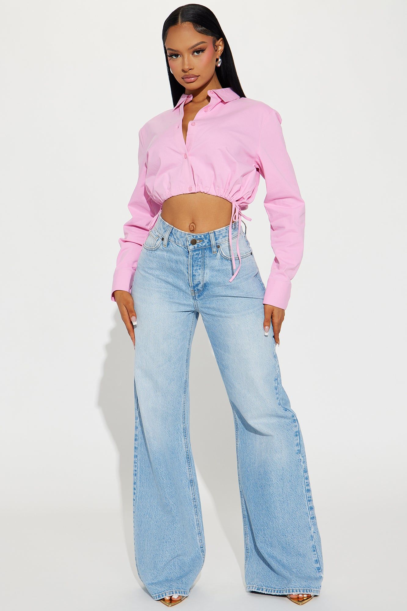 Denise Shirt - Pink sold by Fashion Nova product image thumbnail 2