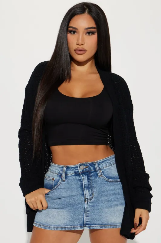 Nora Cardigan - Black sold by Fashion Nova