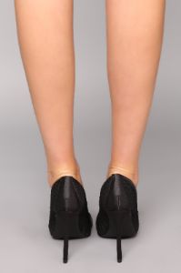 Nothing Left To See Pump - Black sold by Fashion Nova