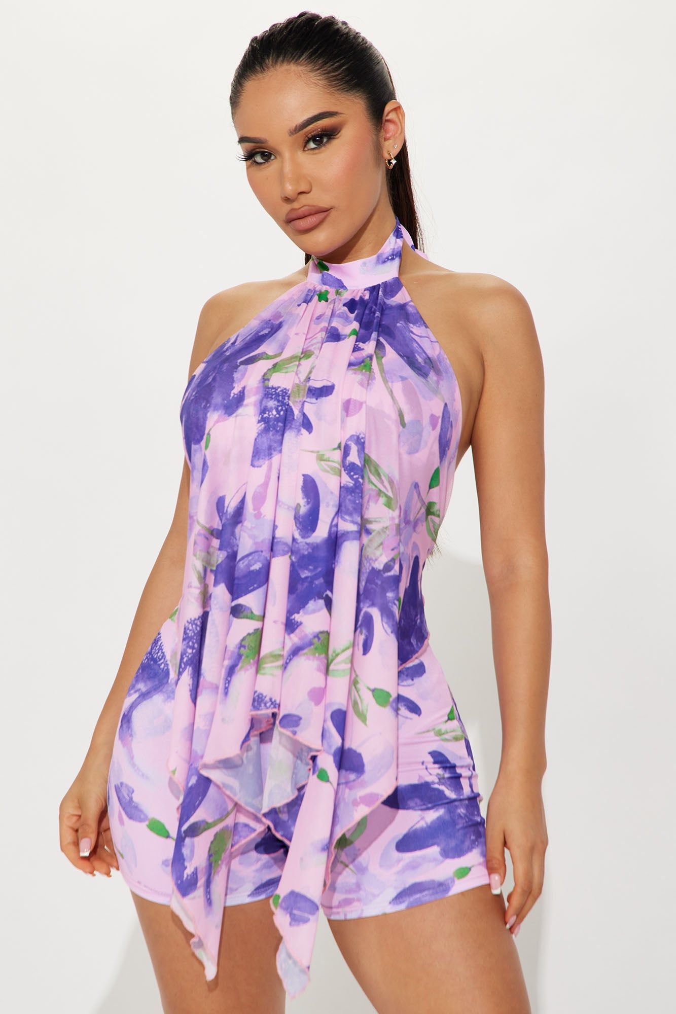 Vittoria Romper - Pink/combo sold by Fashion Nova product image thumbnail 2