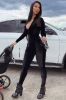 Chocolate Dream Velvet Jumpsuit - Black sold by Fashion Nova
