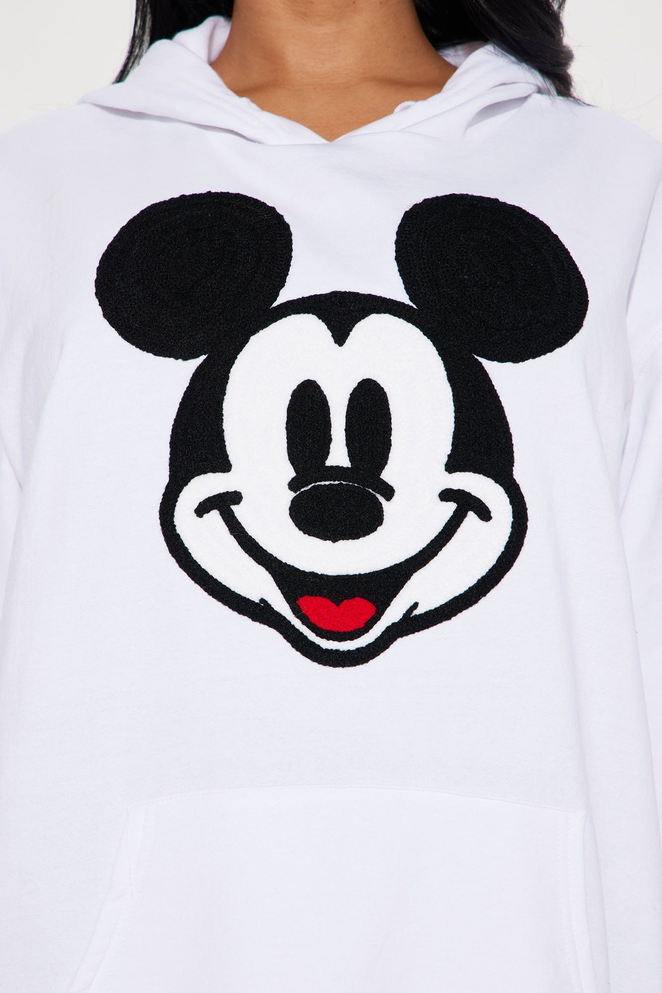 Mickey Mouse Crochet Patch Hoodie - White sold by Fashion Nova product image thumbnail 4