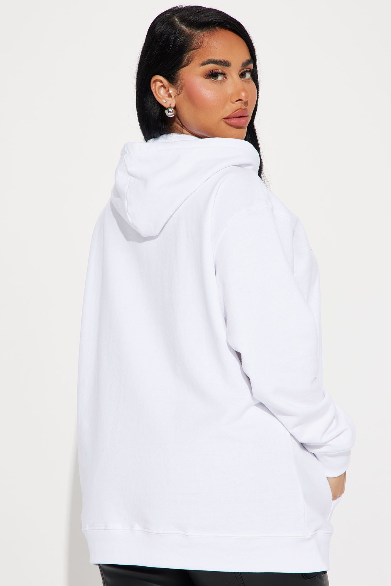 Mickey Mouse Crochet Patch Hoodie - White sold by Fashion Nova product image thumbnail 3