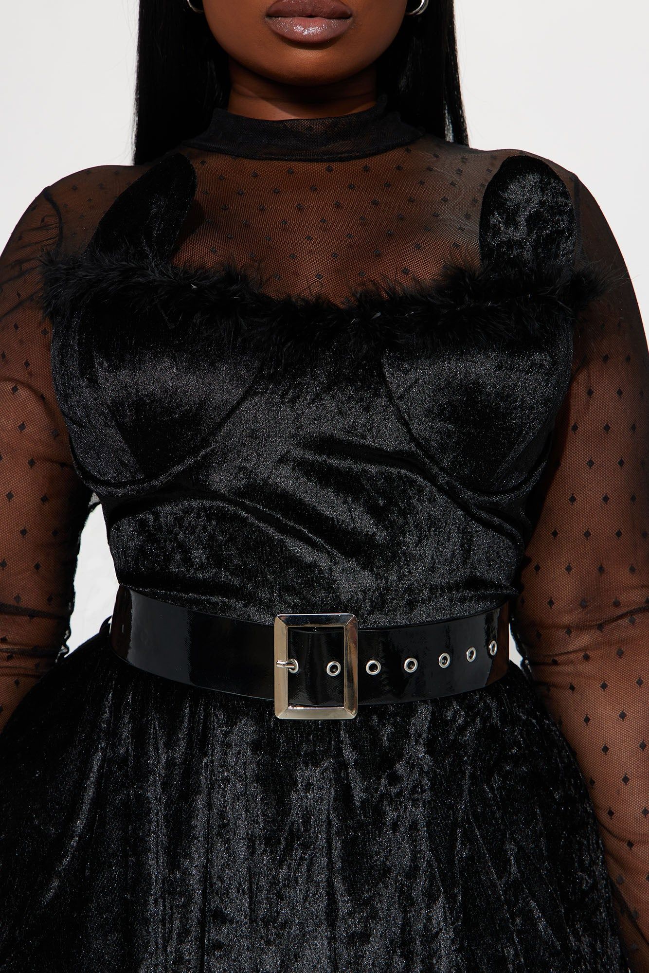 Pretty Kitty 4 Piece Costume Set - Black sold by Fashion Nova product image thumbnail 9