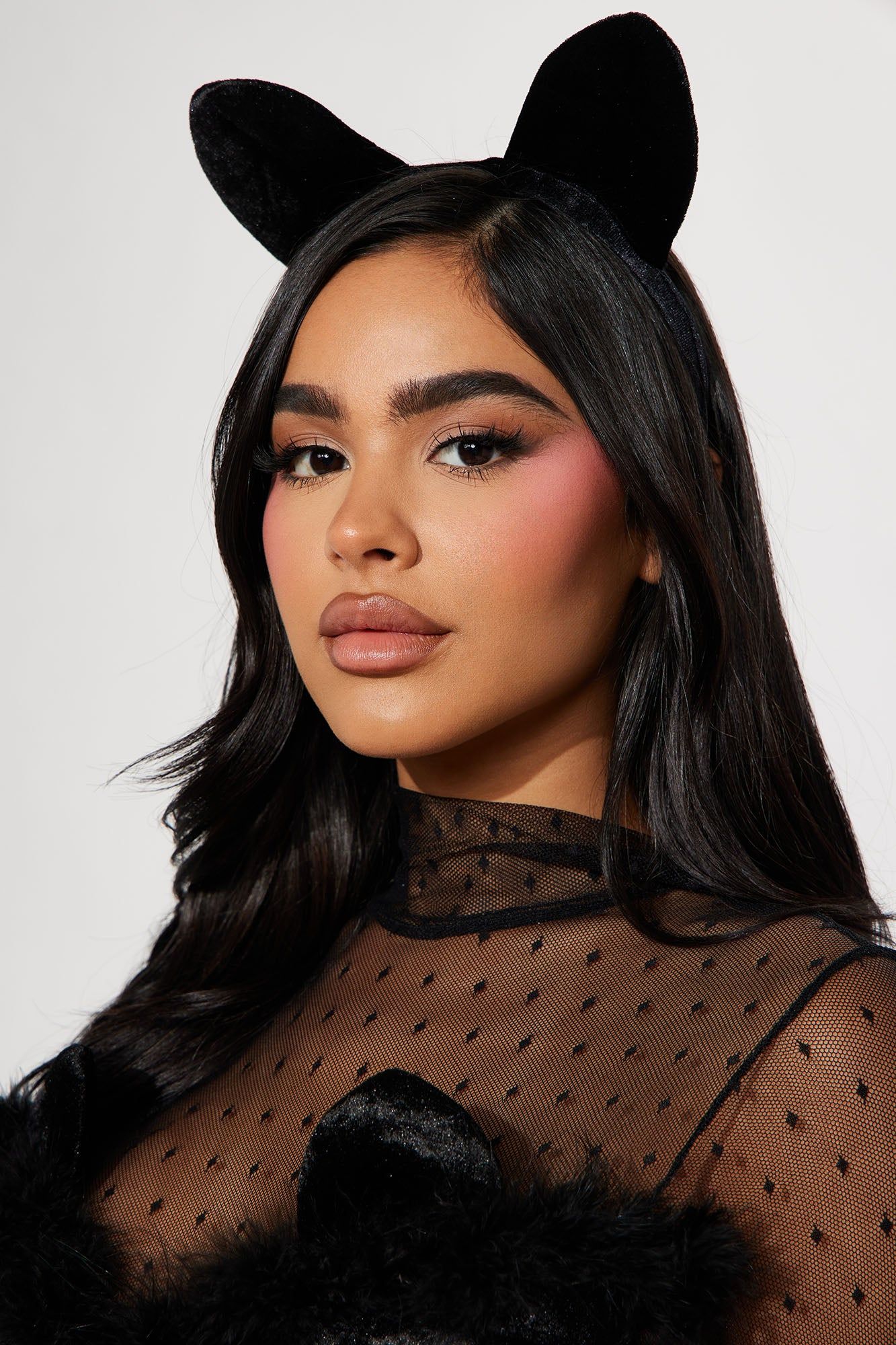 Pretty Kitty 4 Piece Costume Set - Black sold by Fashion Nova product image thumbnail 3