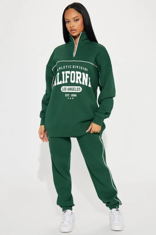 California Life Sweatsuit - Hunter sold by Fashion Nova