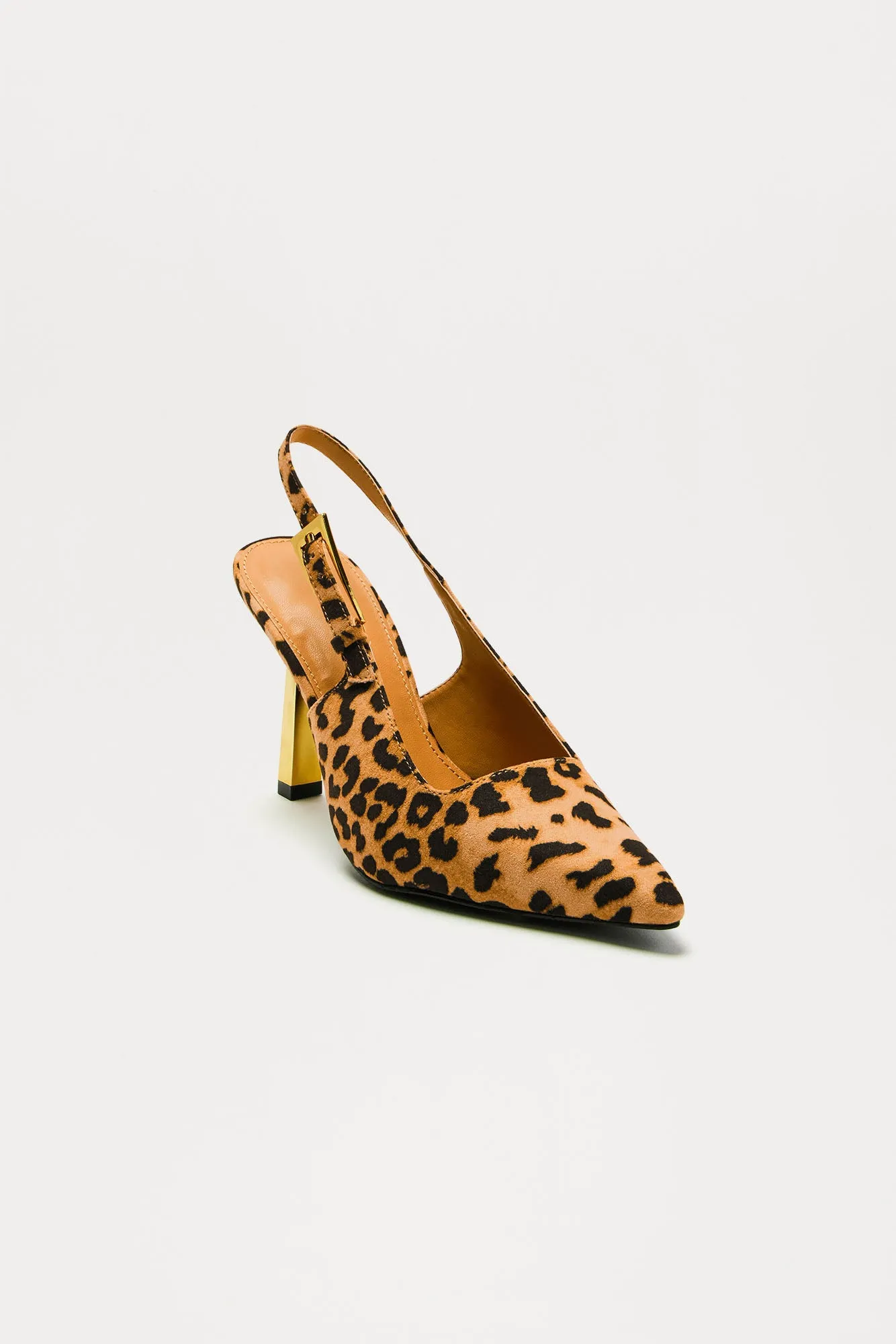 Sofia Slingback Pumps - Leopard sold by Fashion Nova product image thumbnail 3