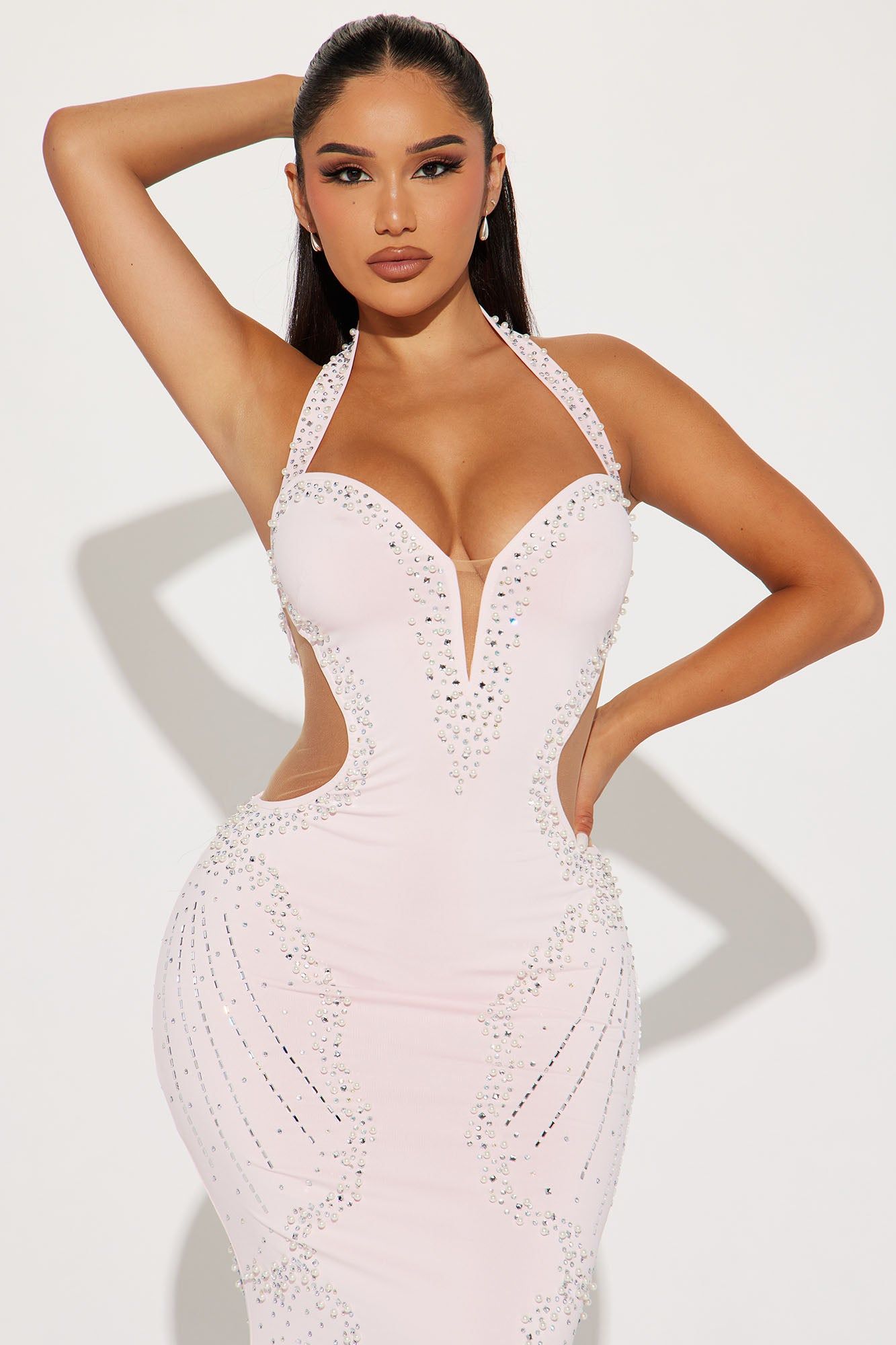 Anna Embellished Gown - Pink sold by Fashion Nova product image thumbnail 2