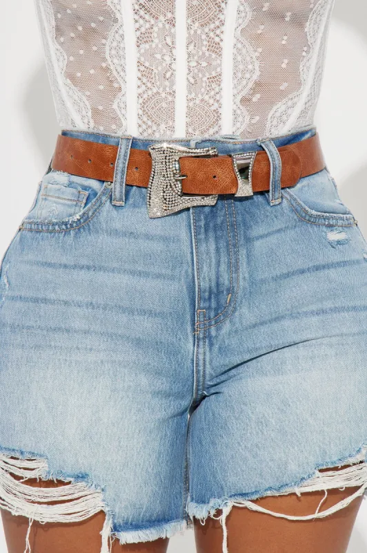Dust It Off Belt - Cognac sold by Fashion Nova