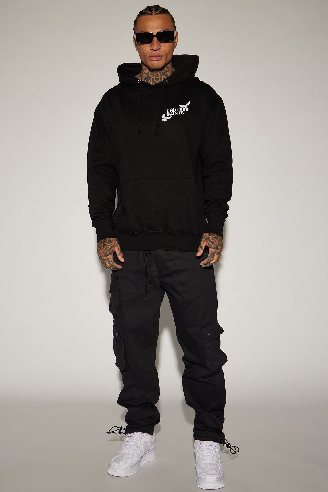 Roaming Twill Cargo Pants - Black sold by Fashion Nova product image thumbnail 2