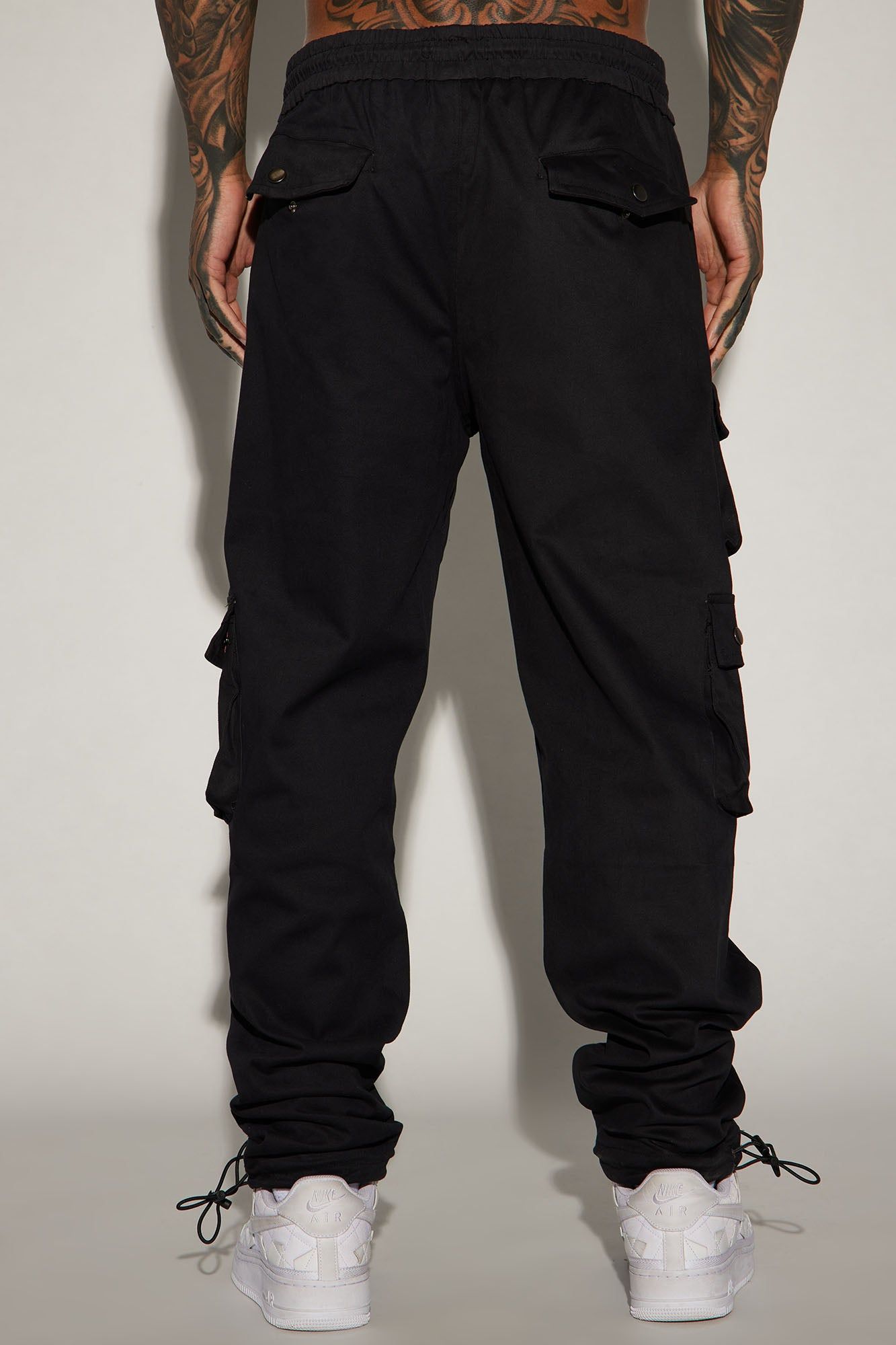 Roaming Twill Cargo Pants - Black sold by Fashion Nova product image thumbnail 5