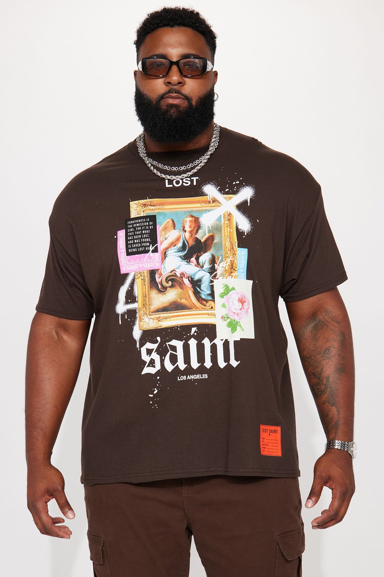 Forgiveness Short Sleeve Tee - Chocolate sold by Fashion Nova product image thumbnail 2