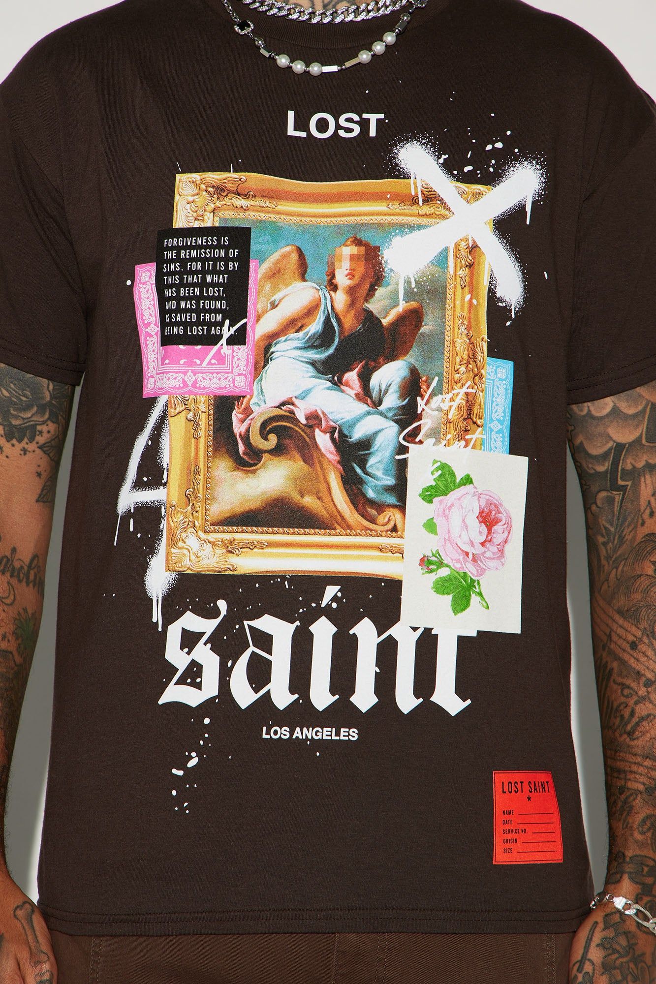 Forgiveness Short Sleeve Tee - Chocolate sold by Fashion Nova product image thumbnail 3