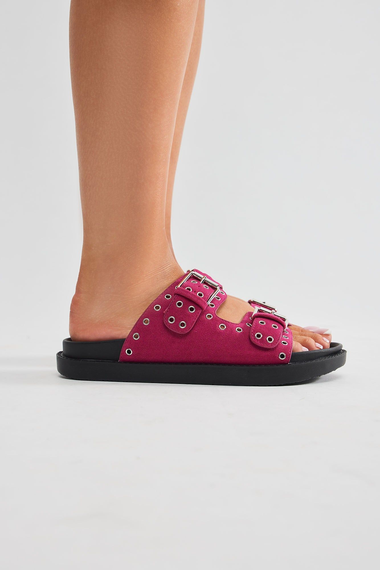 Living On The Edge Slides - Pink sold by Fashion Nova product image thumbnail 5