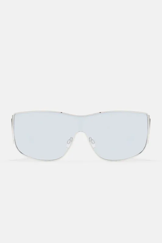 Just So Important Sunglasses - Silver sold by Fashion Nova