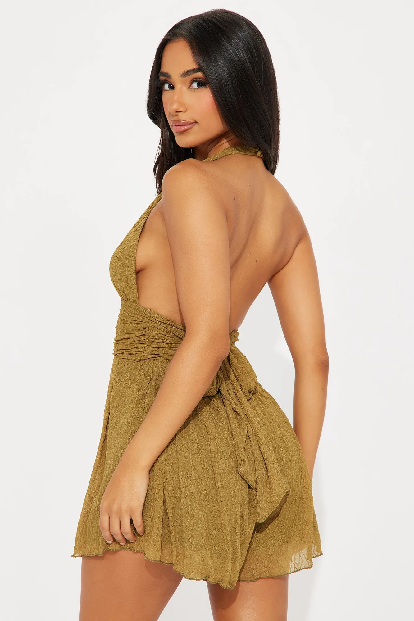 Take Me There Romper - Olive sold by Fashion Nova product image thumbnail 3