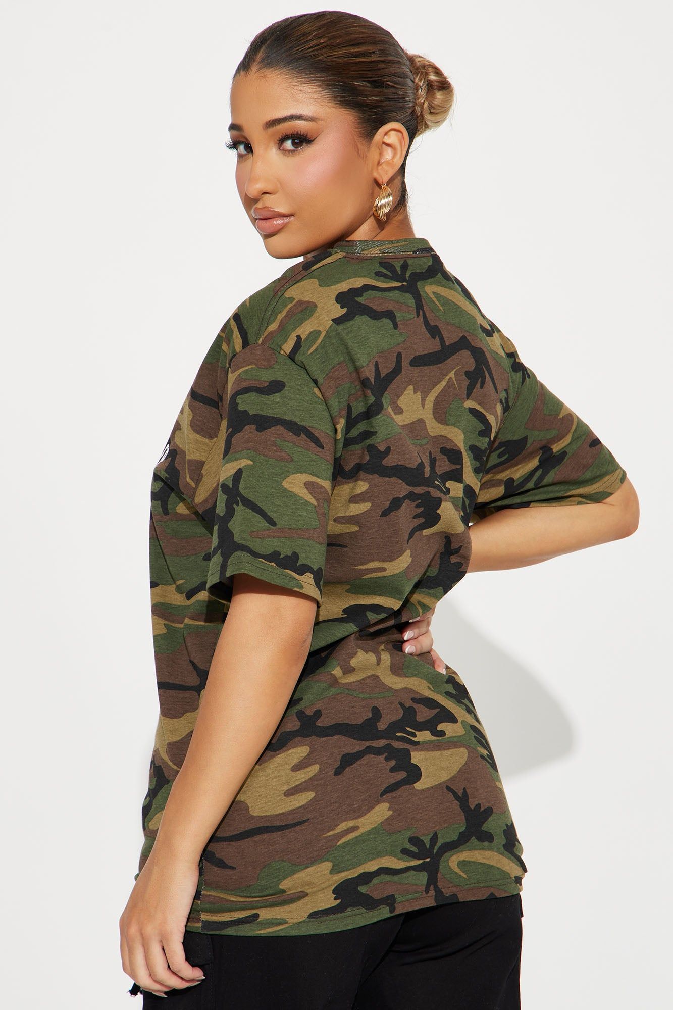 Dreams Come True Camo Tee - Camouflage sold by Fashion Nova product image thumbnail 4