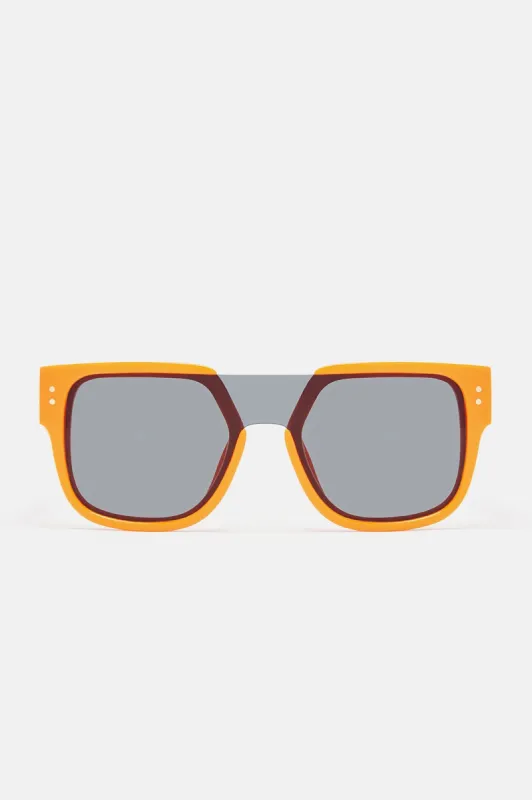 Soak Up The Sun Sunglasses - Orange sold by Fashion Nova