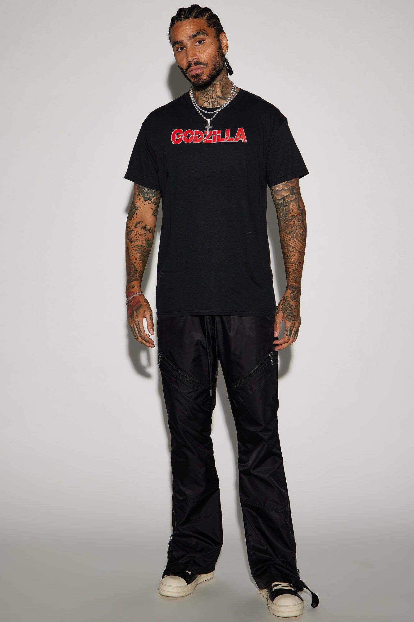 Godzilla Movie Poster Short Sleeve Tee - Black sold by Fashion Nova product image thumbnail 2