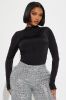 Not Available Ruched Bodysuit - Black sold by Fashion Nova