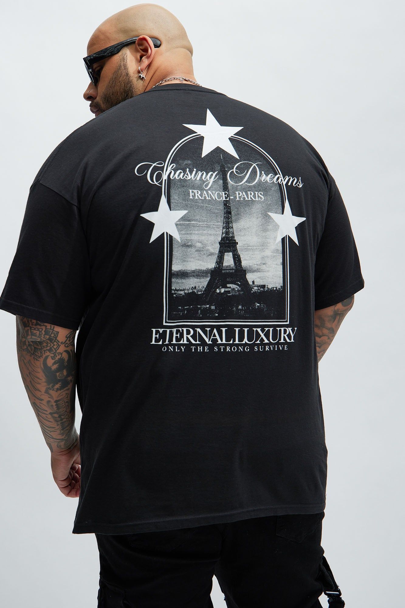Chasing Dreams Short Sleeve Tee - Black sold by Fashion Nova product image thumbnail 5