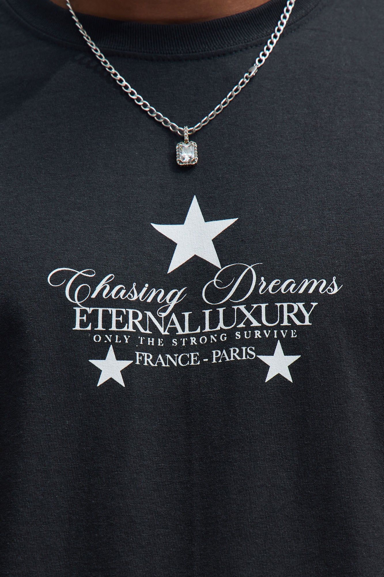 Chasing Dreams Short Sleeve Tee - Black sold by Fashion Nova product image thumbnail 3