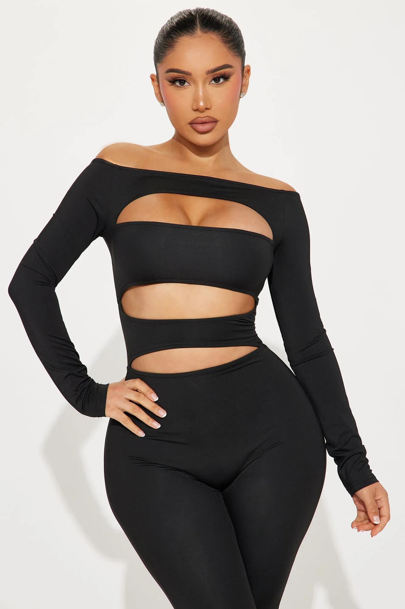Still Mine Jumpsuit - Black sold by Fashion Nova product image thumbnail 2