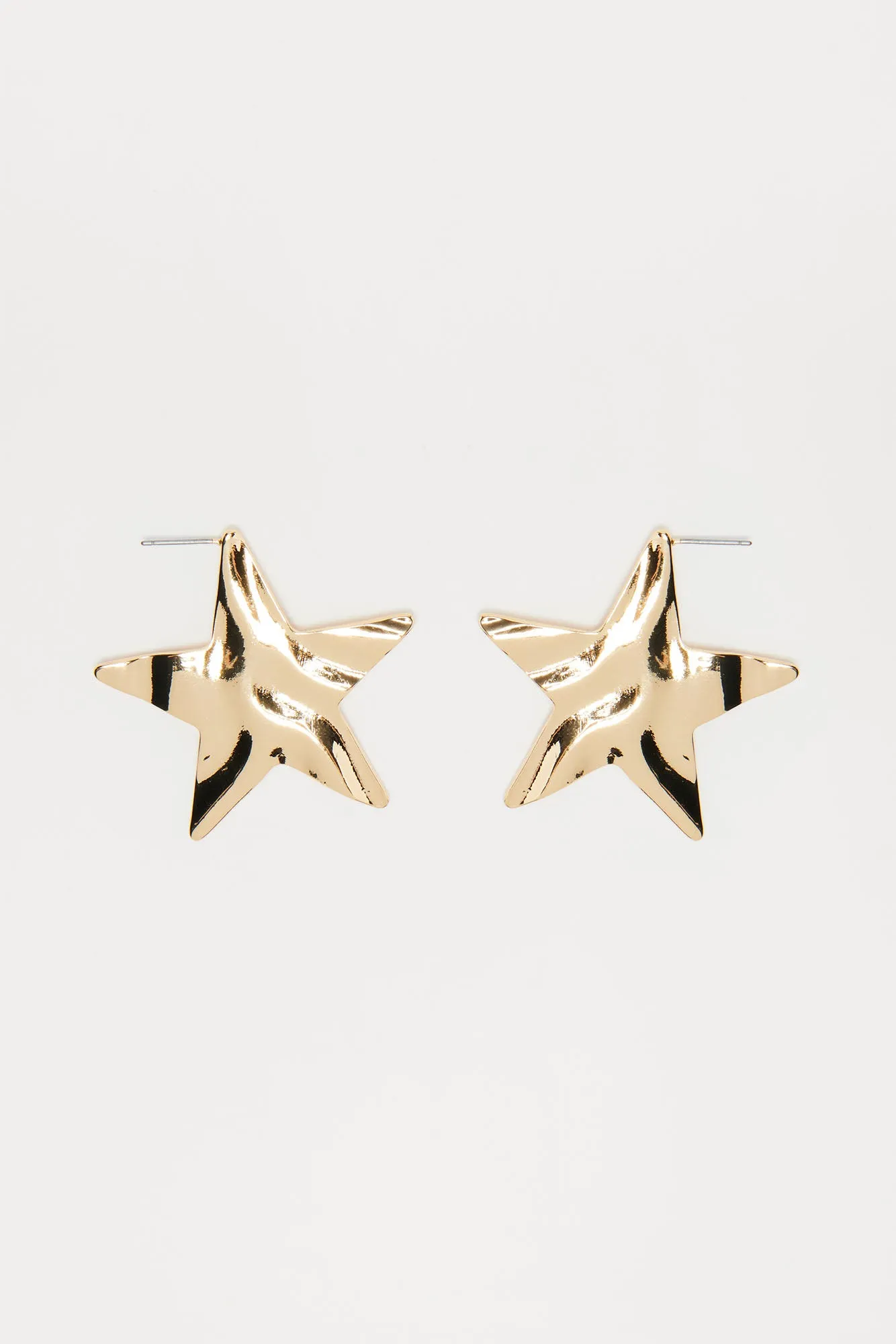 Star Of The Night Earrings - Gold sold by Fashion Nova product image thumbnail 4