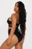 Poolside Ready 2 Piece Bikini - Black sold by Fashion Nova