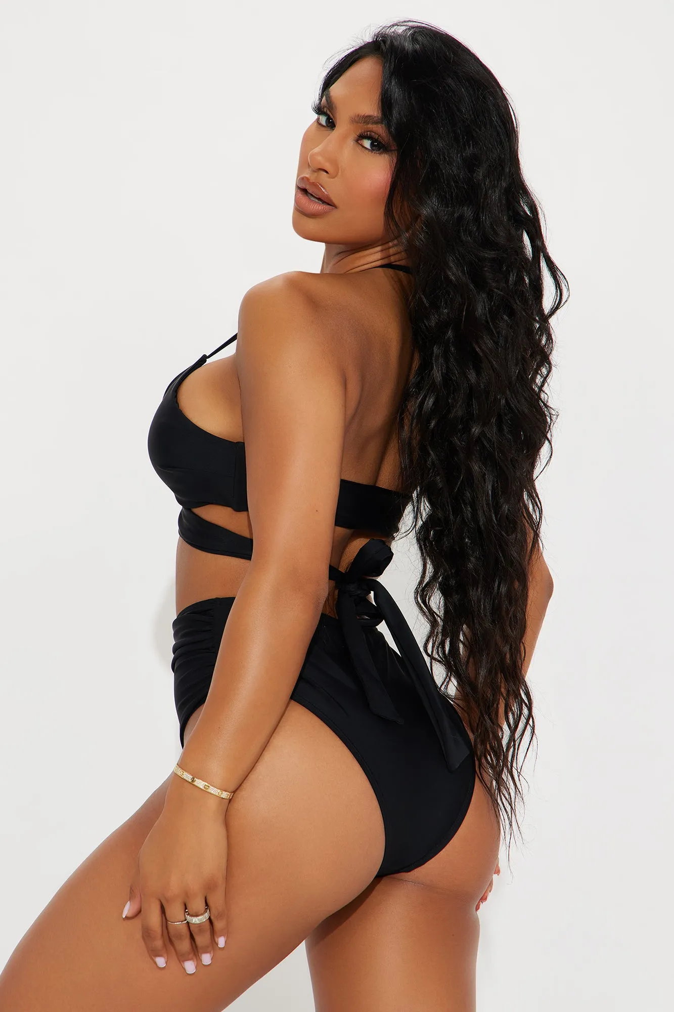Poolside Ready 2 Piece Bikini - Black sold by Fashion Nova product image thumbnail 3