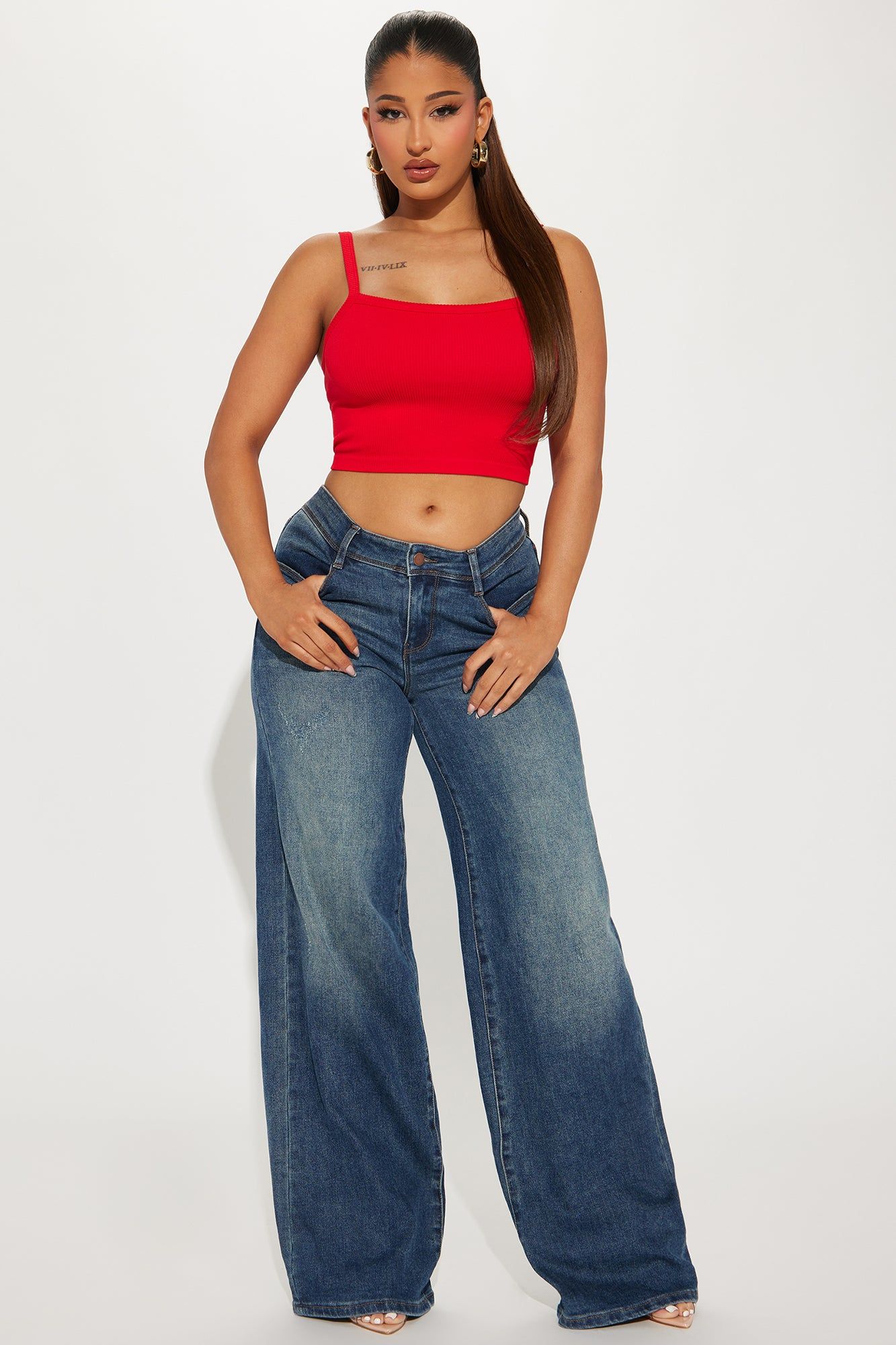 Everyday Cutie Ribbed Seamless Cami - Red sold by Fashion Nova product image thumbnail 2