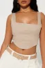 Living Lavishly Belt - Taupe sold by Fashion Nova