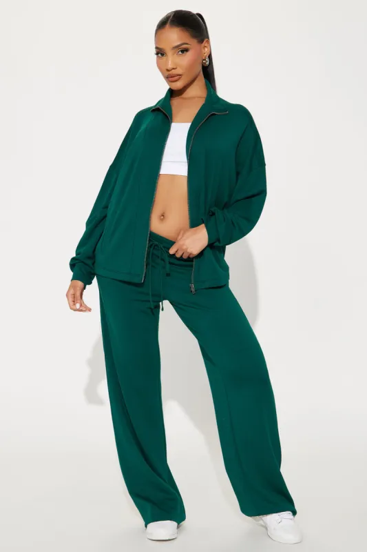 Tia Super Soft Pant Set - Hunter sold by Fashion Nova