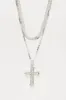 Good Intentions Necklace Set - Silver sold by Fashion Nova