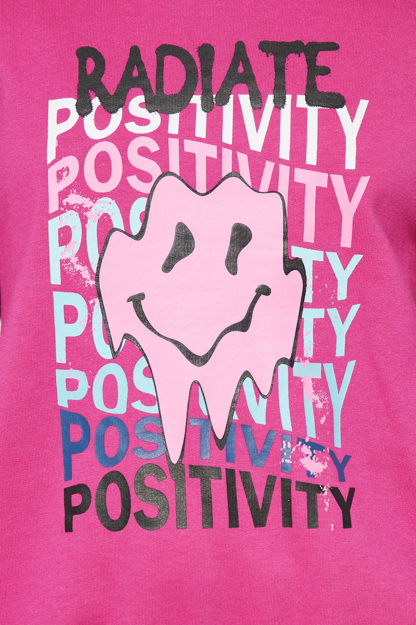 Mini Radiate Positivity Fleece Jogger Set - Magenta sold by Fashion Nova product image thumbnail 2